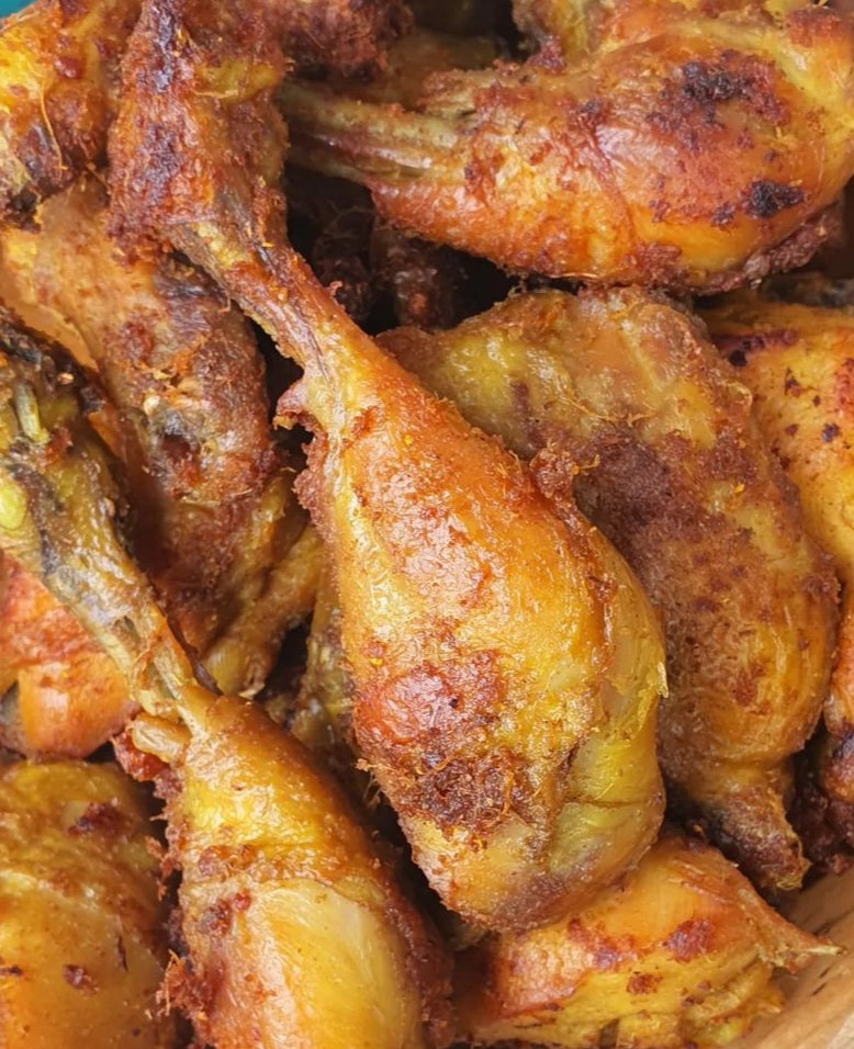 Lemongrass chicken tray